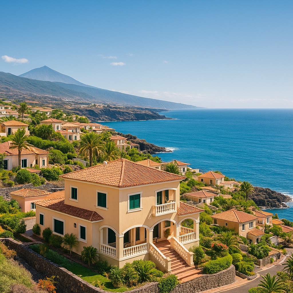 Residential properties coastal views Tenerife